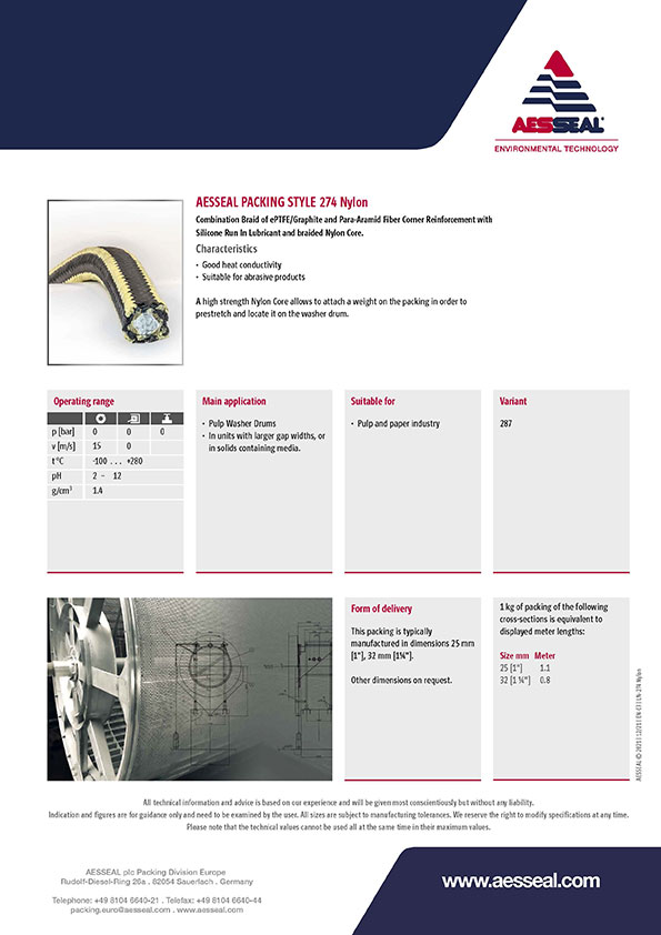 AES 274 Nylon Brochure