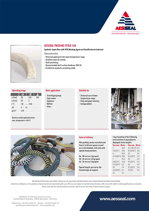 AES 328 Product Brochure