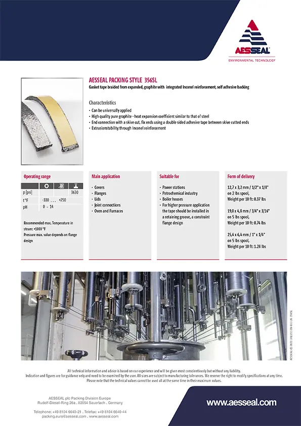 AES 356SL Product Brochure