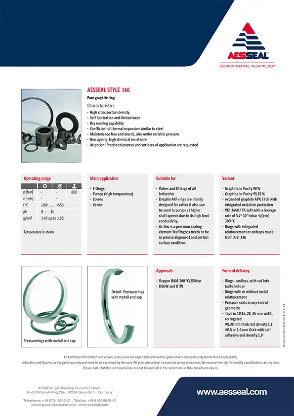 AES 360 Product Brochure
