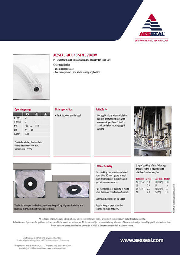 AES 730SKV Brochure
