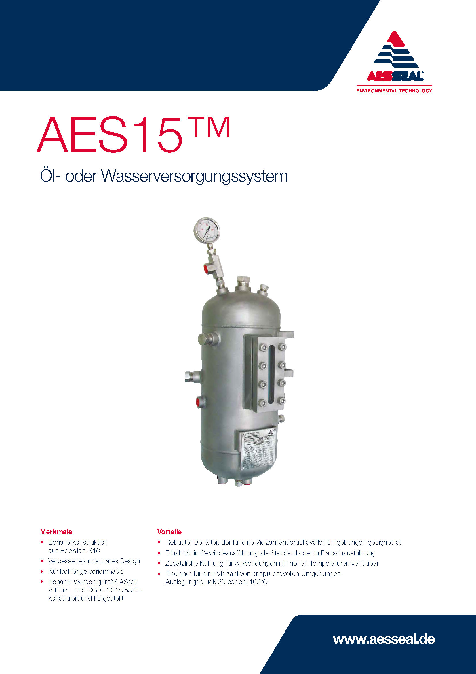 Öl- oder Wasserversorgungssystem