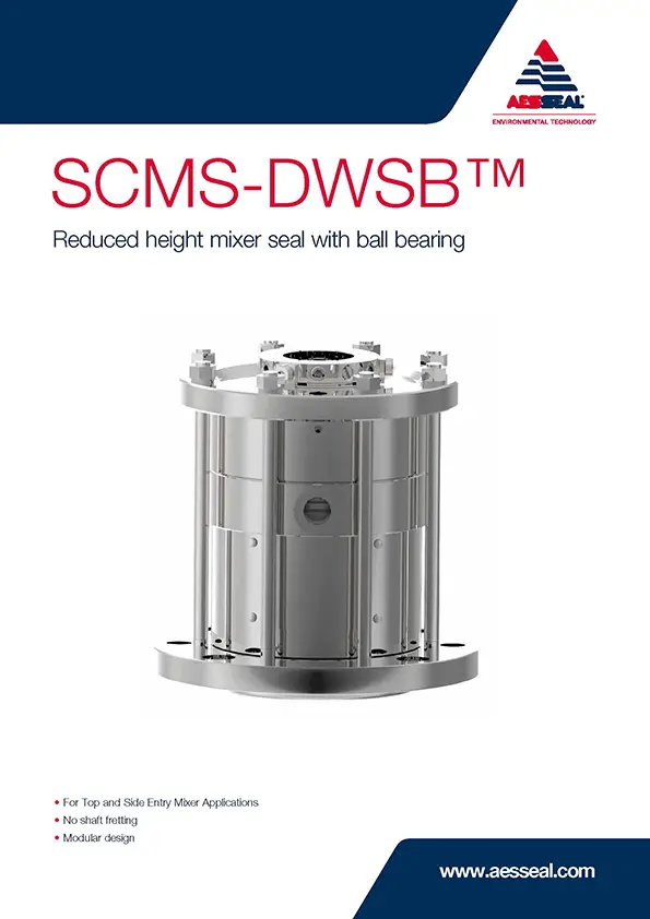 Reduced height mixer seal brochure