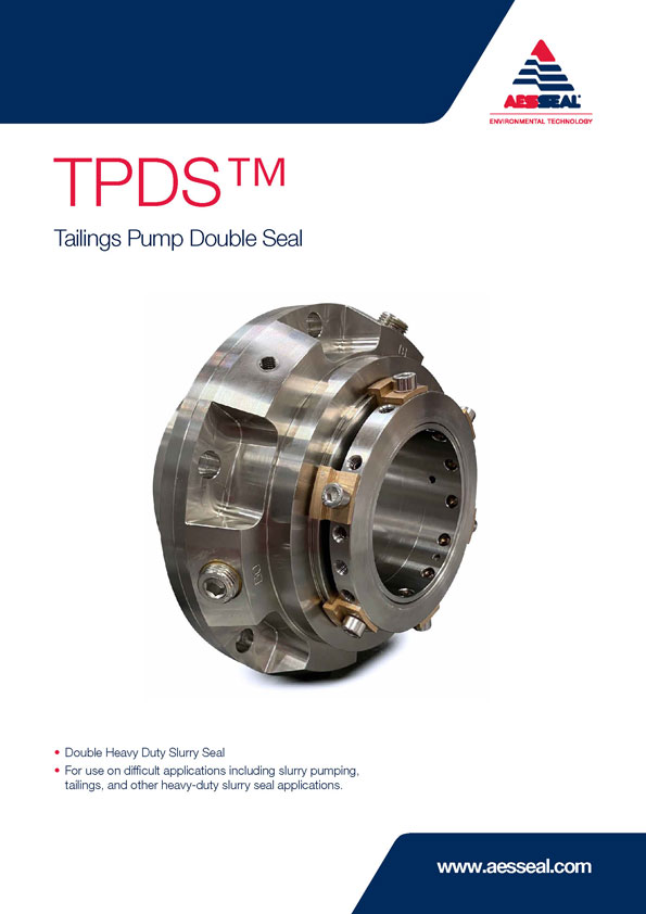 Tailings Pump Double Seal brochure cover