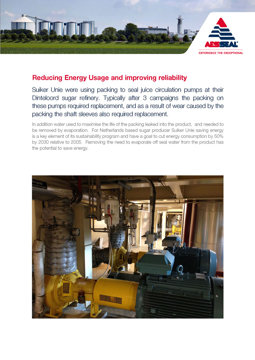 Reducing Energy Usage and improving reliability - case study