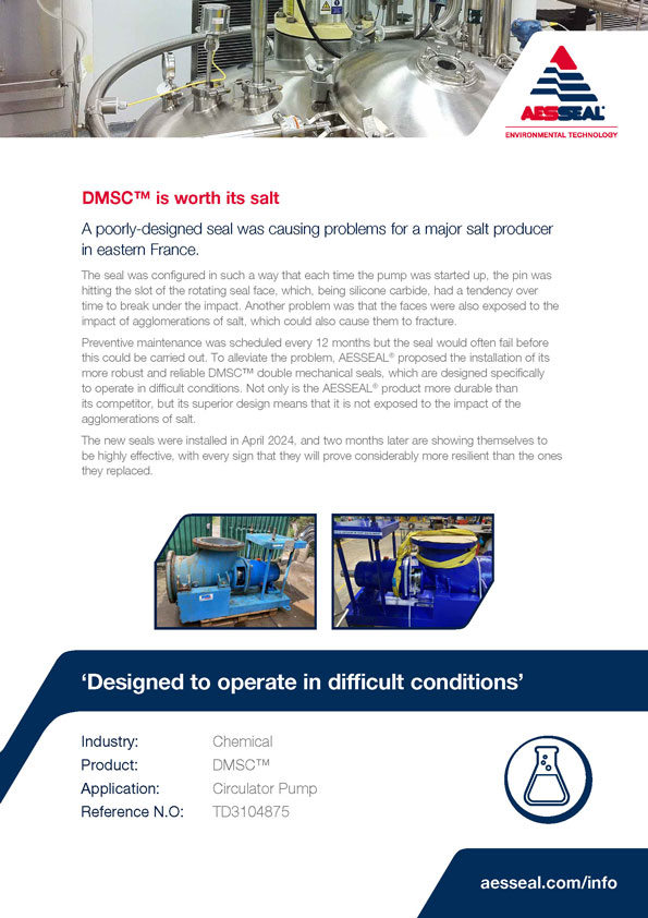 DMSC™ is worth its salt - case study cover