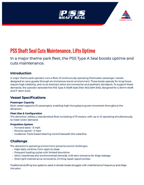 Front page of PSS case study