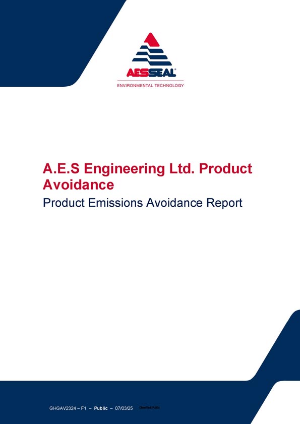 Cover image of the greenhouse gas emissions of A.E.S Engineering Ltd