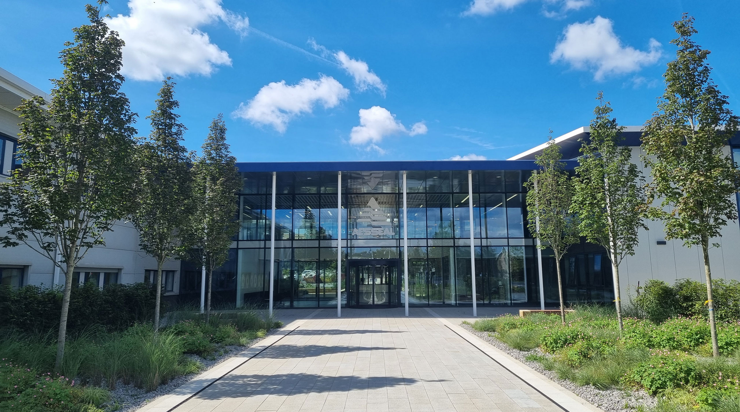 Entrance to the Mill Close Headquarters