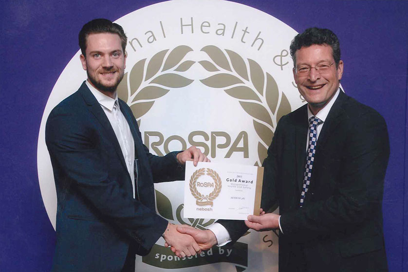 Occupational Health and Safety Awards 2015