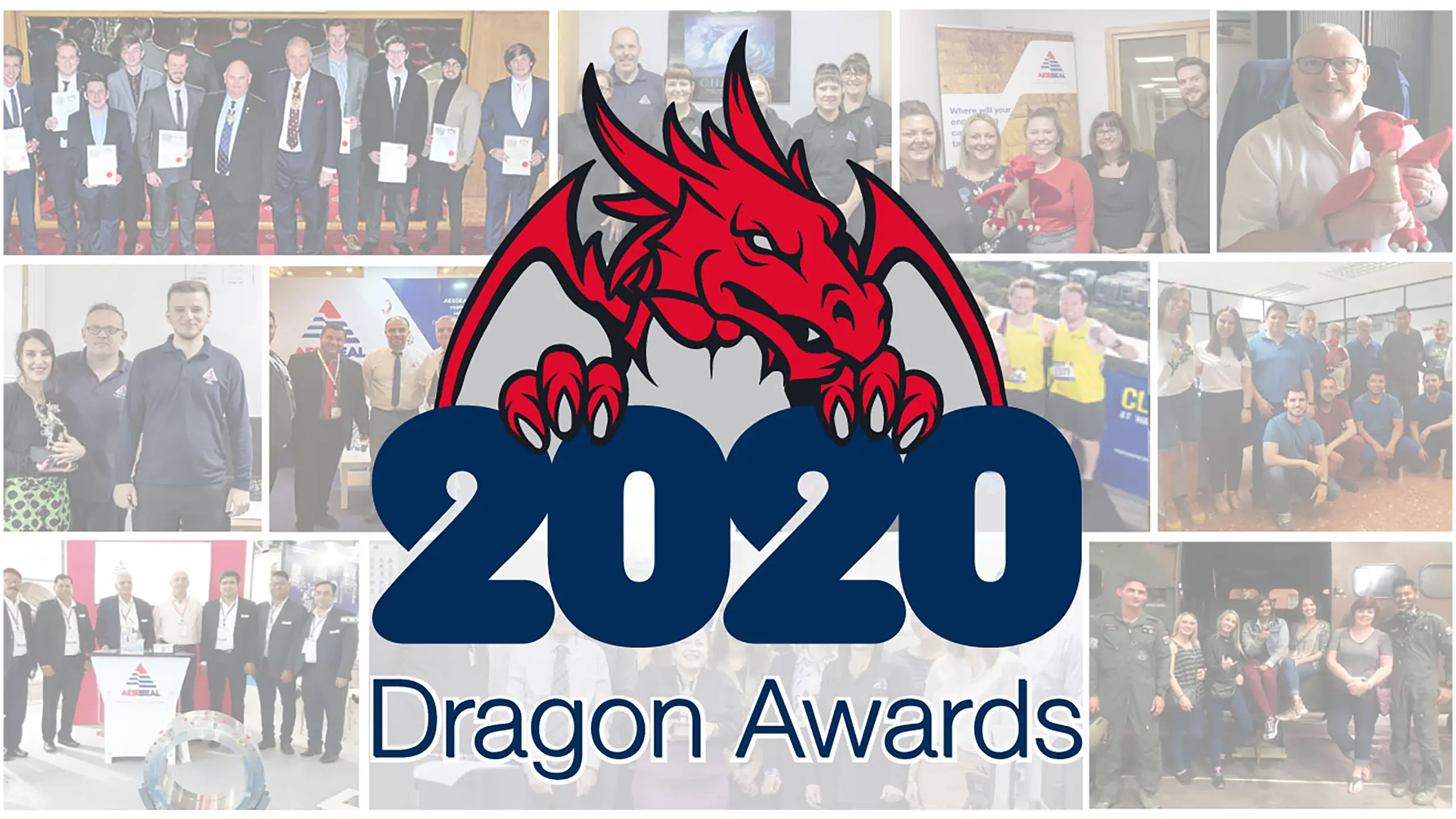 A collage of 2020 Dragon Award winners.