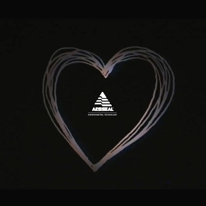 AESSEAL Logo in a heart