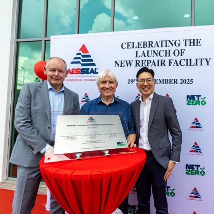 Chris Rea presents opening plaque in Malaysia