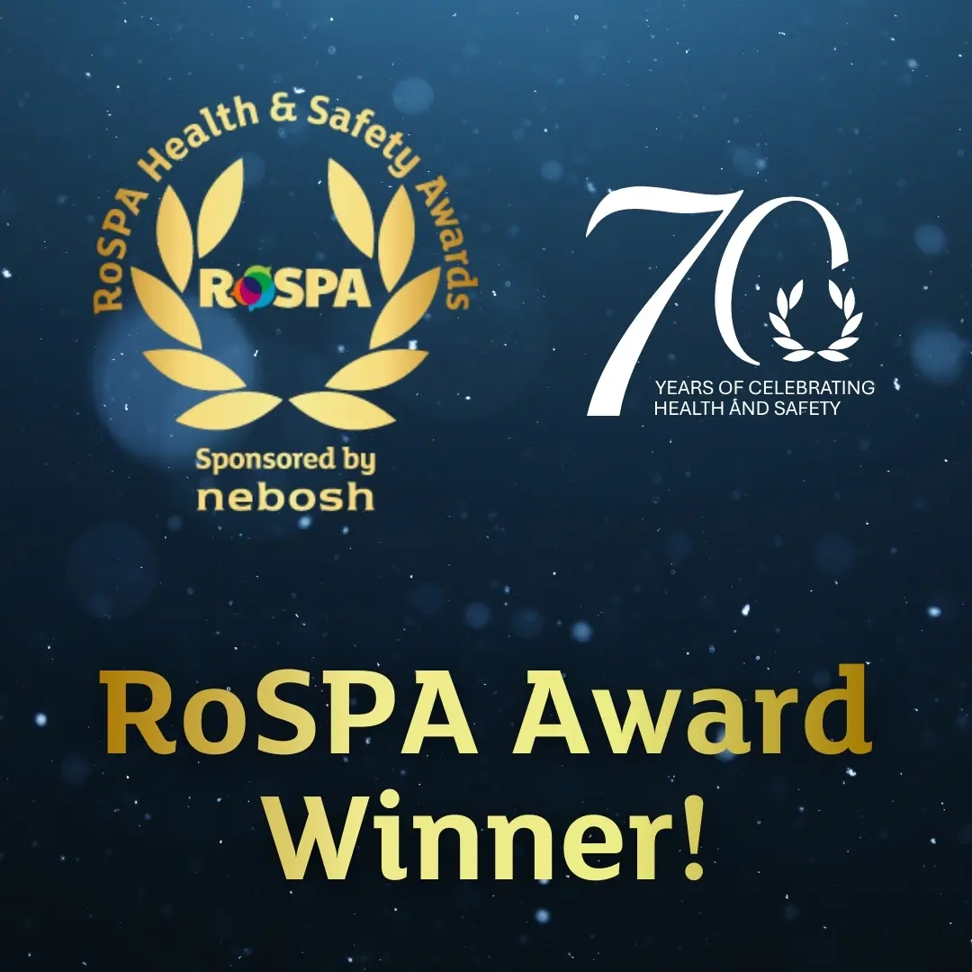 RoSPA Gold Award accolade