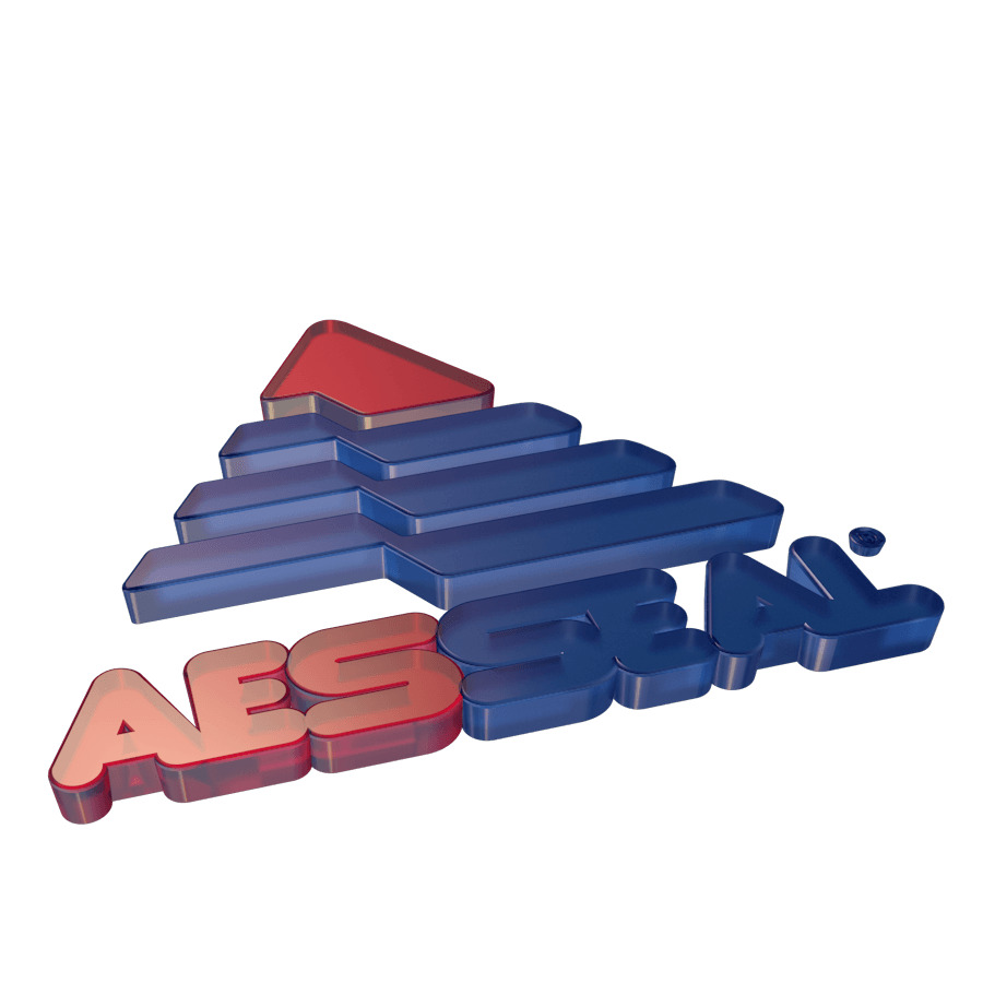 AESSEAL Logo glass affect